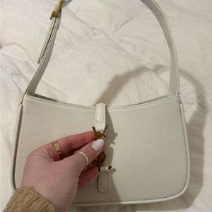 White Shoulder Purse